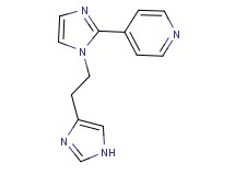 4-{1-[2-(1H-imidazol-4-yl)ethyl]-1H-imidazol-2-yl}pyridine