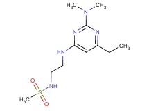 N-(2-{[2-(dimethylamino)-6-ethylpyrimidin-4-yl]amino}ethyl)methanesulfonamide