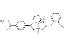 methyl 4-[(3aS*,5S*,9aS*)-2-(2-methylbenzyl)-1-oxooctahydro-7H-pyrrolo[3,4-g]pyrrolizin-5-yl]benzoate