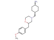cis-4-{[2-(4-methoxybenzyl)-4-morpholinyl]methyl}cyclohexanamine dihydrochloride