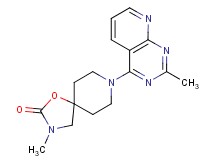 3-methyl-8-(2-methylpyrido[2,3-d]pyrimidin-4-yl)-1-oxa-3,8-diazaspiro[4.5]decan-2-one