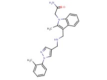 2-{2-methyl-3-[({[1-(2-methylphenyl)-1H-pyrazol-4-yl]methyl}amino)methyl]-1H-indol-1-yl}acetamide