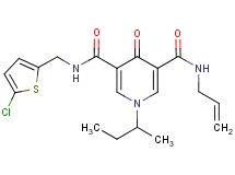 N-allyl-1-sec-butyl-N'-[(5-chloro-2-thienyl)methyl]-4-oxo-1,4-dihydro-3,5-pyridinedicarboxamide