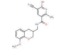 5-cyano-6-hydroxy-N-[(8-methoxy-3,4-dihydro-2H-chromen-3-yl)methyl]-2-methylnicotinamide