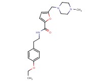 N-[2-(4-ethoxyphenyl)ethyl]-5-[(4-methylpiperazin-1-yl)methyl]-2-furamide