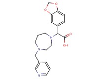 1,3-benzodioxol-5-yl[4-(pyridin-3-ylmethyl)-1,4-diazepan-1-yl]acetic acid