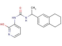 N-(2-hydroxypyridin-3-yl)-N'-[1-(5,6,7,8-tetrahydronaphthalen-2-yl)ethyl]urea