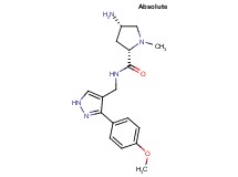 (2S,4S)-4-amino-N-{[3-(4-methoxyphenyl)-1H-pyrazol-4-yl]methyl}-1-methylpyrrolidine-2-carboxamide