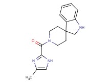 1'-[(4-methyl-1H-imidazol-2-yl)carbonyl]-1,2-dihydrospiro[indole-3,4'-piperidine]