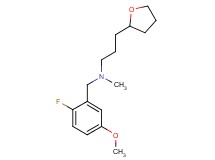 (2-fluoro-5-methoxybenzyl)methyl[3-(tetrahydrofuran-2-yl)propyl]amine