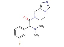 2-(5,6-dihydroimidazo[1,5-a]pyrazin-7(8H)-yl)-1-(3-fluorophenyl)-N,N-dimethyl-2-oxoethanamine