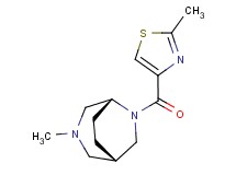 (1S*,5R*)-3-methyl-6-[(2-methyl-1,3-thiazol-4-yl)carbonyl]-3,6-diazabicyclo[3.2.2]nonane