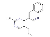 3-(5-ethyl-2-methylpyrimidin-4-yl)quinoline