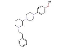 1-(4-methoxyphenyl)-4-[1-(2-phenylethyl)-3-piperidinyl]piperazine