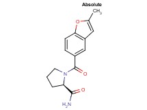 1-[(2-methyl-1-benzofuran-5-yl)carbonyl]-D-prolinamide