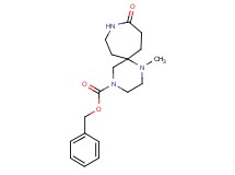 benzyl 1-methyl-10-oxo-1,4,9-triazaspiro[5.6]dodecane-4-carboxylate