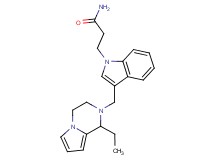 3-{3-[(1-ethyl-3,4-dihydropyrrolo[1,2-a]pyrazin-2(1H)-yl)methyl]-1H-indol-1-yl}propanamide