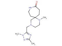 4-[(1,3-dimethyl-1H-1,2,4-triazol-5-yl)methyl]-1-methyl-1,4,9-triazaspiro[5.6]dodecan-10-one