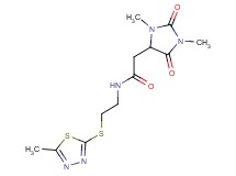 2-(1,3-dimethyl-2,5-dioxo-4-imidazolidinyl)-N-{2-[(5-methyl-1,3,4-thiadiazol-2-yl)thio]ethyl}acetamide