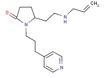 5-[2-(allylamino)ethyl]-1-[3-(4-pyridinyl)propyl]-2-pyrrolidinone