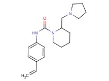2-(pyrrolidin-1-ylmethyl)-N-(4-vinylphenyl)piperidine-1-carboxamide