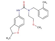 N-(2-methoxyethyl)-N-(2-methylbenzyl)-N'-(2-methyl-2,3-dihydro-1-benzofuran-5-yl)urea