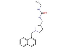 N-ethyl-N'-{[1-(1-naphthylmethyl)pyrrolidin-3-yl]methyl}urea