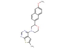 4-[2-(6-methoxy-2-naphthyl)morpholin-4-yl]-6-methylthieno[2,3-d]pyrimidine