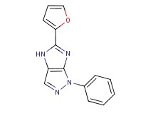 5-(2-furyl)-1-phenyl-1,4-dihydroimidazo[4,5-c]pyrazole