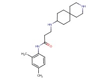 N~3~-3-azaspiro[5.5]undec-9-yl-N~1~-(2,4-dimethylphenyl)-beta-alaninamide dihydrochloride