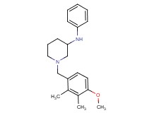 1-(4-methoxy-2,3-dimethylbenzyl)-N-phenyl-3-piperidinamine