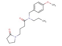 N-(4-methoxybenzyl)-4-(2-oxopyrrolidin-1-yl)-N-propylbutanamide