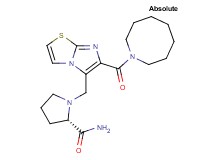 (2S)-1-{[6-(azocan-1-ylcarbonyl)imidazo[2,1-b][1,3]thiazol-5-yl]methyl}pyrrolidine-2-carboxamide