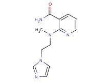 2-[[2-(1H-imidazol-1-yl)ethyl](methyl)amino]nicotinamide