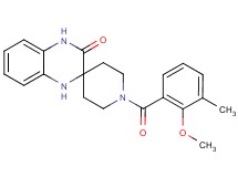 1-(2-methoxy-3-methylbenzoyl)-1',4'-dihydro-3'H-spiro[piperidine-4,2'-quinoxalin]-3'-one