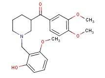 (3,4-dimethoxyphenyl)[1-(2-hydroxy-6-methoxybenzyl)-3-piperidinyl]methanone