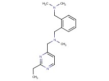 1-{2-[(dimethylamino)methyl]phenyl}-N-[(2-ethylpyrimidin-4-yl)methyl]-N-methylmethanamine