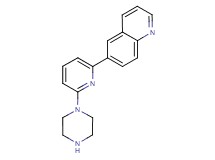 6-[6-(1-piperazinyl)-2-pyridinyl]quinoline bis(trifluoroacetate)