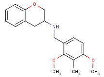 3,4-dihydro-2H-chromen-3-yl(2,4-dimethoxy-3-methylbenzyl)amine