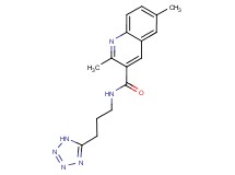 2,6-dimethyl-N-[3-(1H-tetrazol-5-yl)propyl]quinoline-3-carboxamide
