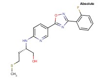 (2S)-2-({5-[3-(2-fluorophenyl)-1,2,4-oxadiazol-5-yl]-2-pyridinyl}amino)-4-(methylthio)-1-butanol