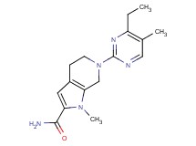 6-(4-ethyl-5-methylpyrimidin-2-yl)-1-methyl-4,5,6,7-tetrahydro-1H-pyrrolo[2,3-c]pyridine-2-carboxamide