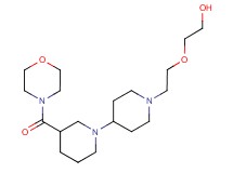 2-{2-[3-(morpholin-4-ylcarbonyl)-1,4'-bipiperidin-1'-yl]ethoxy}ethanol