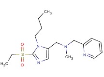1-[1-butyl-2-(ethylsulfonyl)-1H-imidazol-5-yl]-N-methyl-N-(2-pyridinylmethyl)methanamine