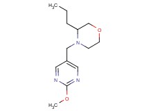 4-[(2-methoxypyrimidin-5-yl)methyl]-3-propylmorpholine