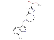 methyl 5-[(7-methyl-1H-indol-3-yl)methyl]-5,6,7,8-tetrahydro-4H-pyrazolo[1,5-a][1,4]diazepine-2-carboxylate