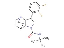 (3R*,3aR*,7aR*)-N-(tert-butyl)-3-(2,3-difluorophenyl)hexahydro-4,7-ethanopyrrolo[3,2-b]pyridine-1(2H)-carboxamide