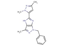 1-benzyl-5-(1,3-dimethyl-1H-pyrazol-5-yl)-3-methyl-1,4-dihydroimidazo[4,5-c]pyrazole