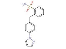 2-[4-(1H-pyrazol-1-yl)benzyl]benzenesulfonamide