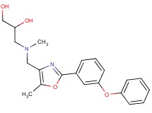 3-(methyl{[5-methyl-2-(3-phenoxyphenyl)-1,3-oxazol-4-yl]methyl}amino)propane-1,2-diol